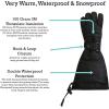 imageNIce Caps Little Kids 100 Gram Thinsulate Elbow Length Waterproof Snow GlovesBlack