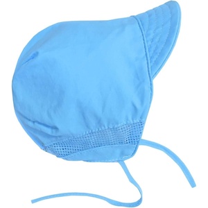 image:imageNIce Caps Baby Boys Bonnet UPF 50 Sun Protection Hat Infant ToddlerNeon Blue