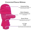 image:imageNIce Caps Kids Fingerless Glove Mitten Converter Warm Thinsulate LinedFuchsia