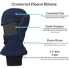 image:imageNIce Caps Kids Fingerless Glove Mitten Converter Warm Thinsulate LinedNavy