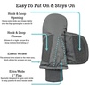 image:imageNIce Caps Kids Waterproof Snow Mittens Cold Weather Thinsulate InsulatedPurple Pixels
