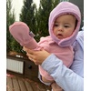 image:imageNIce Caps Kids Waterproof Snow Mittens Cold Weather Thinsulate InsulatedPurple Pixels