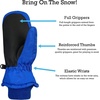 image:imageNIce Caps Kids Waterproof Snow Mittens Cold Weather Thinsulate InsulatedRoyal