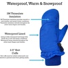 image:imageNIce Caps Kids Waterproof Snow Mittens Cold Weather Thinsulate InsulatedRoyal